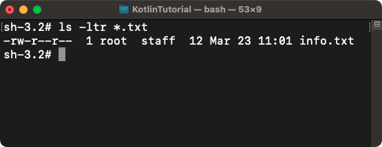 Kotlin - File Size