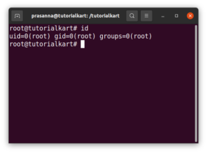 what is root user id in linux