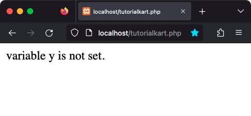 PHP - Check if variable is set