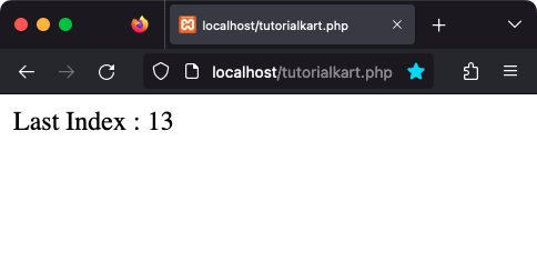 PHP - Find index of last occurrence in a string