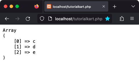 PHP - Slice array from specific offset index for a specific length