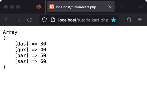 php - Slice from specific staring key to end of the array
