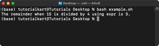 Bash Modulo Tutorial - Syntax and Examples