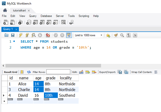 SQL OR Operator Syntax Examples 5 