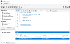 MySQL - DROP TABLE - Step by Step Examples