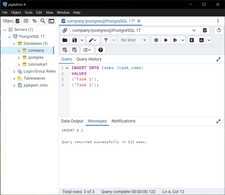 PostgreSQL - Create Table with Auto-increment ID - Examples