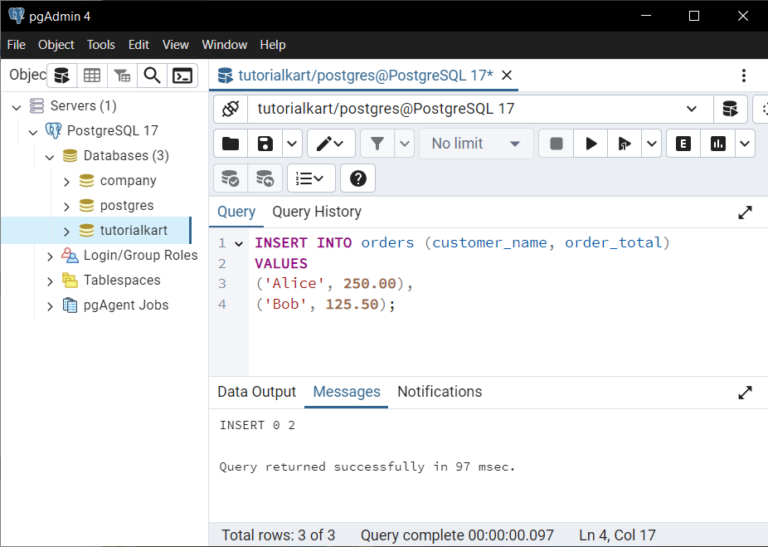 PostgreSQL - Create Table with Default Timestamp - Examples