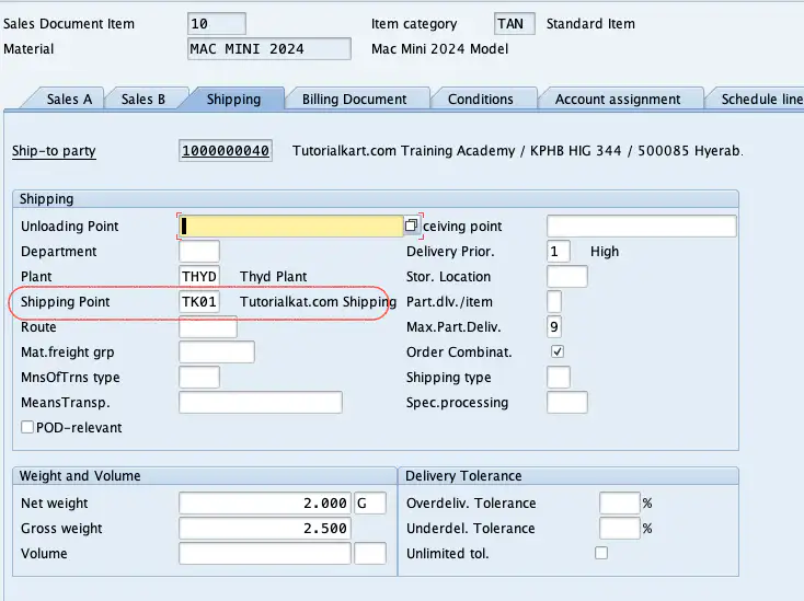 Route Determination Settings