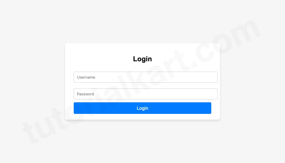 Design 1: Minimalistic Login Form Preview