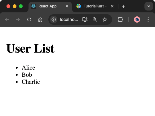 Rendering an Array of Objects as a List in React