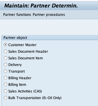 Partner Determination