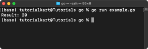 Function as Parameter in Golang