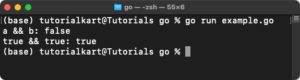 Logical Operators in Golang - AND, OR, NOT - 3 Examples
