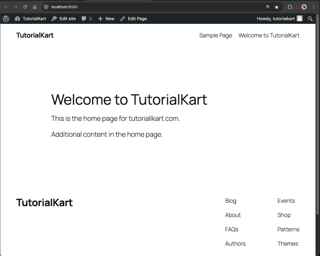 Static Page set as Homepage in WordPress