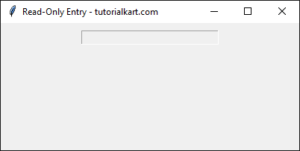 Python Tkinter Entry - Examples