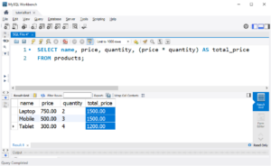 SQL Multiplication Operator