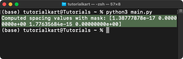 NumPy spacing() - Getting Numerical Precision