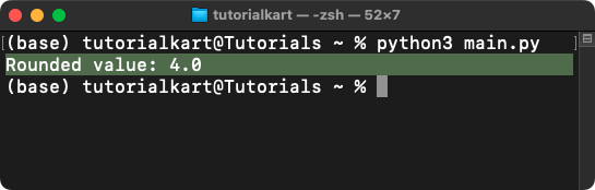 NumPy rint() - Round Elements in Array to Integers
