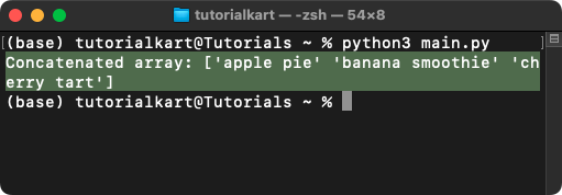 NumPy strings.add() - Element-wise String Concatenation