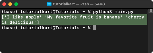 NumPy strings.mod() - String Formatting / Interpolation