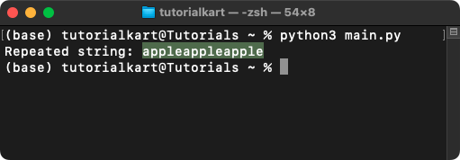 NumPy strings.multiply() - String Repetition