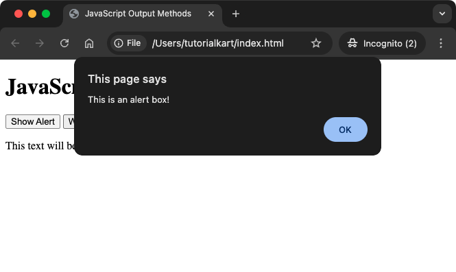 6. Applying JavaScript