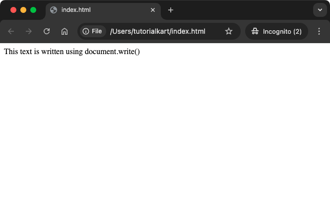 6. Applying JavaScript