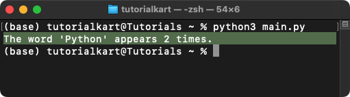 How to Search for a Specific Word in a File in Python