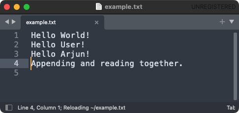 How to Open a File in Append Mode in Python