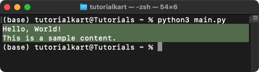 How to Open a File using the open() Function in Python