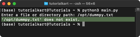 How to Check if a Given Path is a File or Directory in Python