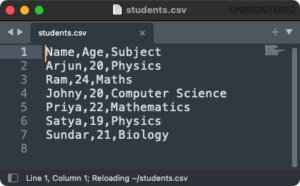 How to Append Data to an Existing CSV File using Python
