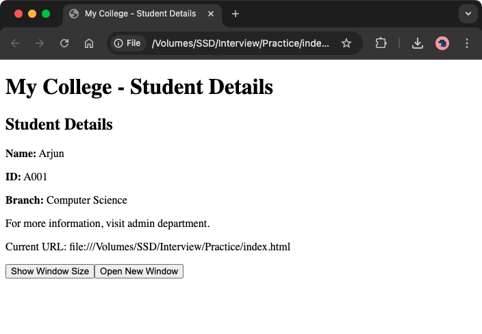 7. JavaScript Pre-defined and User-defined Objects image.