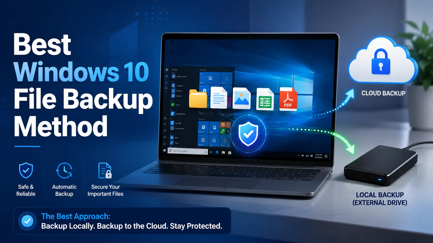 Best Windows 10 File Backup Method